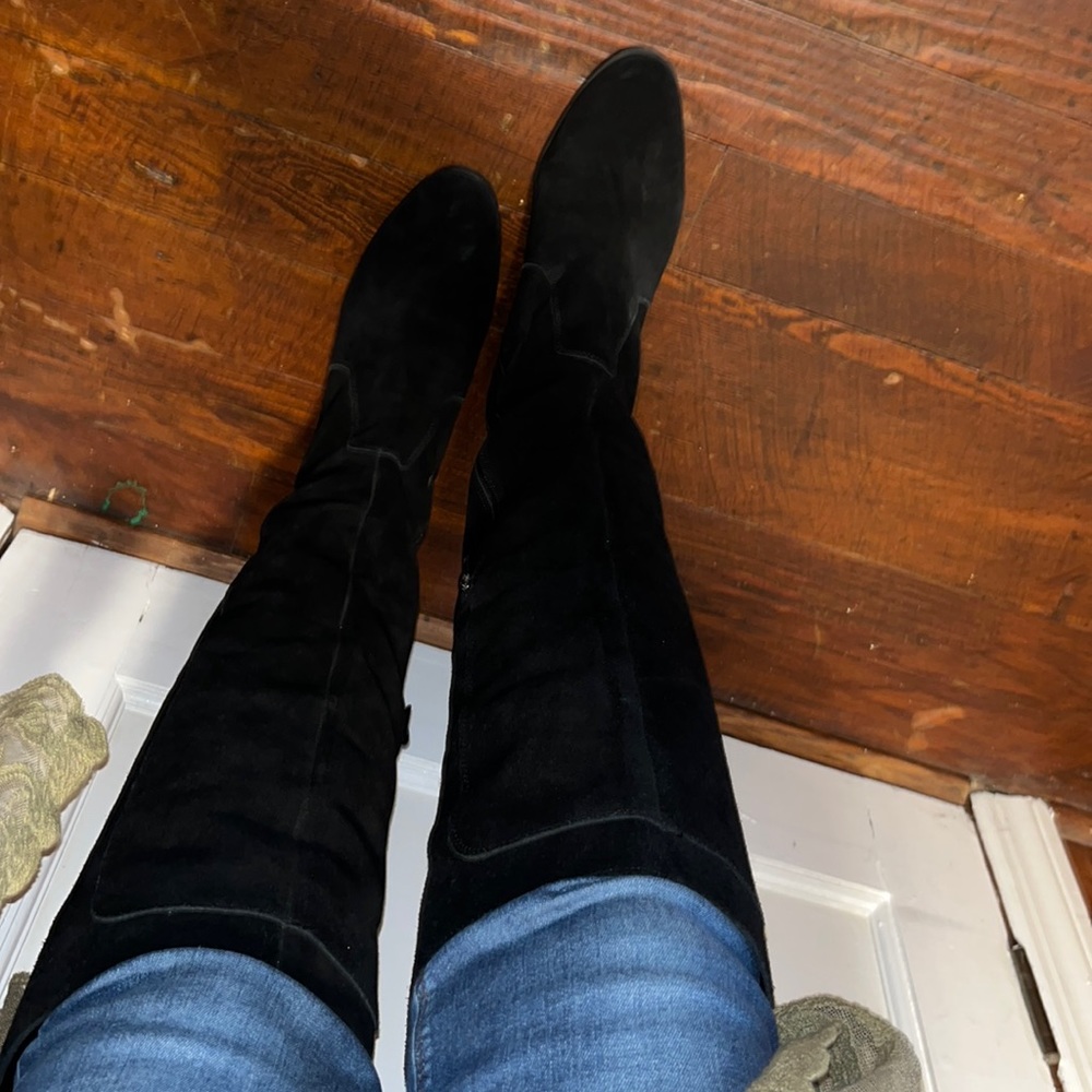 Knee high boots